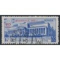 RUSSIA / USSR - 1933 70K on 35K ultramarine Exhibition o/p, used – Michel # 428X