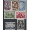 RUSSIA / USSR - 1932 October Revolution set of 7, MH – Michel # 414-420