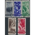 RUSSIA / USSR - 1935 Anniversary of the Outbreak of WWI set of 5, used – Michel # 494-498