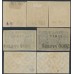 RUSSIA - 1922 5000R & 10000R red overprints set of 7, MH – Michel # 171-175