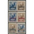 RUSSIA - 1922 Volga Hunger Relief set of 6, MH – Michel # 169a-170d