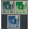 RUSSIA / USSR - 1944 Stratospheric Balloon set of 3, MH – Michel # 892-894
