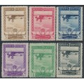 SPAIN - 1929 International Exhibition airmail set of 6, MH – Michel # 422-427
