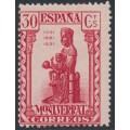 SPAIN - 1931 30c rose Montserrat, perf. 11¼:11¼, MH – Michel # 605A