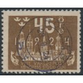 SWEDEN - 1924 45öre brown World Postal Congress, used – Facit # 204