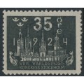 SWEDEN - 1924 35öre grey-black World Postal Congress, used – Facit # 202