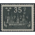 SWEDEN - 1924 35öre grey-black World Postal Congress, used – Facit # 202