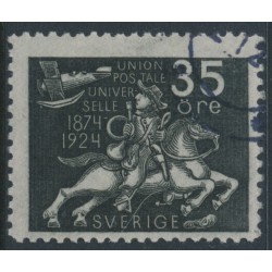 SWEDEN - 1924 35öre grey-black UPU Anniversary, used – Facit # 217