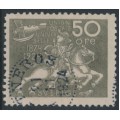 SWEDEN - 1924 50öre grey UPU Anniversary, used – Facit # 220