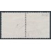 SWEDEN - 1940 5öre green Bellman, perf. 3-sides + 4-sides pair, used – Facit # 324BC