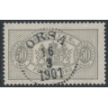 SWEDEN - 1893 50öre grey Official (Tjänstemärke), perf. 13, used – Facit # TJ23b