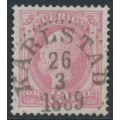 SWEDEN - 1886 10öre dull violet-carmine Oscar II with posthorn, used – Facit # 45a