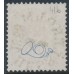 SWEDEN - 1887 3öre orange-brown Ring Type, perf. 13 with posthorn, used – Facit # 41b