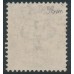 SWEDEN - 1891 30öre yellowish brown Oscar II, inverted crown watermark, used – Facit # 58avm¹