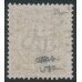 SWEDEN - 1891 30öre yellowish brown Oscar II, inverted crown watermark, used – Facit # 58avm¹