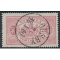 SWEDEN - 1874 50öre dull rose Official (Tjänstemärke), perf. 14, used – Facit # TJ9c