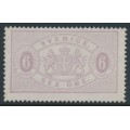 SWEDEN - 1874 6öre lilac Official (Tjänstemärke), perf. 14, MNG – Facit # TJ4e