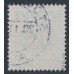 SWEDEN - 1916 10+NITTIO öre on 1Kr blue/brown Postage Due Landstorm II overprint, used – Facit # 124