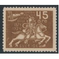 SWEDEN - 1924 45öre brown UPU Anniversary, MH – Facit # 219