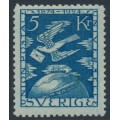 SWEDEN - 1924 5Kr blue UPU Anniversary, MH – Facit # 225