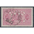 SWEDEN - 1881 50öre carmine Large Official (Tjänstemärke), perf. 13, used – Facit # TJ22Ag