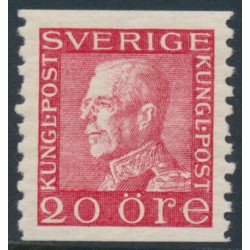 SWEDEN - 1936 20öre red Gustav V, white paper, MNH – Facit # 180b