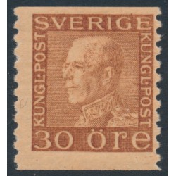 SWEDEN - 1925 30öre orange-brown Gustav V, MH – Facit # 186b