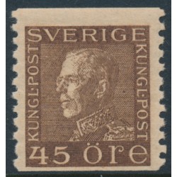 SWEDEN - 1929 45öre brown Gustav V, MH – Facit # 191a