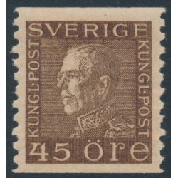 SWEDEN - 1929 45öre brown Gustav V, MH – Facit # 191a