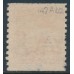 SWEDEN - 1921 5öre brown Lion, type II, perf. 2-sides, KPV watermark, used – Facit # 142Abz