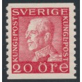 SWEDEN - 1936 20öre red Gustav V, white paper, MH – Facit # 180b