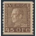 SWEDEN - 1929 45öre brown Gustav V, MH – Facit # 191a