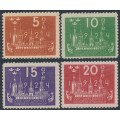 SWEDEN - 1924 5öre to 20öre World Postal Congress, MNH – Facit # 196-199