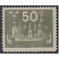 SWEDEN - 1924 50öre grey World Postal Congress, MNH – Facit # 205