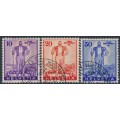 SWITZERLAND - 1936 Pro Patria set of 3, used – Michel # 294-296