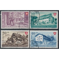 SWITZERLAND - 1949 Pro Patria set of 4, used – Michel # 525-528