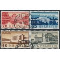 SWITZERLAND - 1938 International Organisations set of 4, used – Michel # 321-324