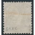 SWITZERLAND - 1891 40c grey Helvetia, perf. 11½:11, oval watermark (Kz. I), used – Zum. # 69C