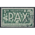 SWITZERLAND - 1945 3Fr. green Peace issue, used – Michel # 457