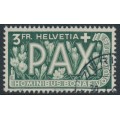 SWITZERLAND - 1945 3Fr green Peace issue, used – Michel # 457