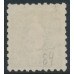SWITZERLAND - 1888 50c blue Helvetia, perf. 9¾:9¼, oval watermark (Kz. I), used – Zum. # 70B