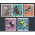 SWITZERLAND - 1950 Pro Juventute set of 5, used – Michel # 550-554