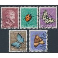 SWITZERLAND - 1952 Pro Juventute set of 5, used – Michel # 575-579