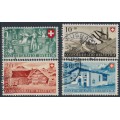 SWITZERLAND - 1946 Pro Patria set of 4, used – Michel # 471-474