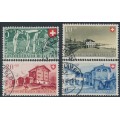 SWITZERLAND - 1947 Pro Patria set of 4, used – Michel # 480-483