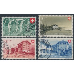 SWITZERLAND - 1947 Pro Patria set of 4, used – Michel # 480-483