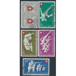 SWITZERLAND - 1950 Pro Patria set of 5, used – Michel # 545-549