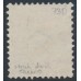 SWITZERLAND - 1899 25c blue Standing Helvetia, ‘scratches across stamp’, used – Zumstein # 73D.2.23/IA