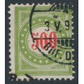 SWITZERLAND - 1897 500c red/olive-green Postage Due, normal frame, used – Zumstein # P22FN