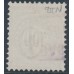 SWITZERLAND - 1881 500c ultramarine/blue Postage Due (upright frame type II), used – Mi # P9IIN